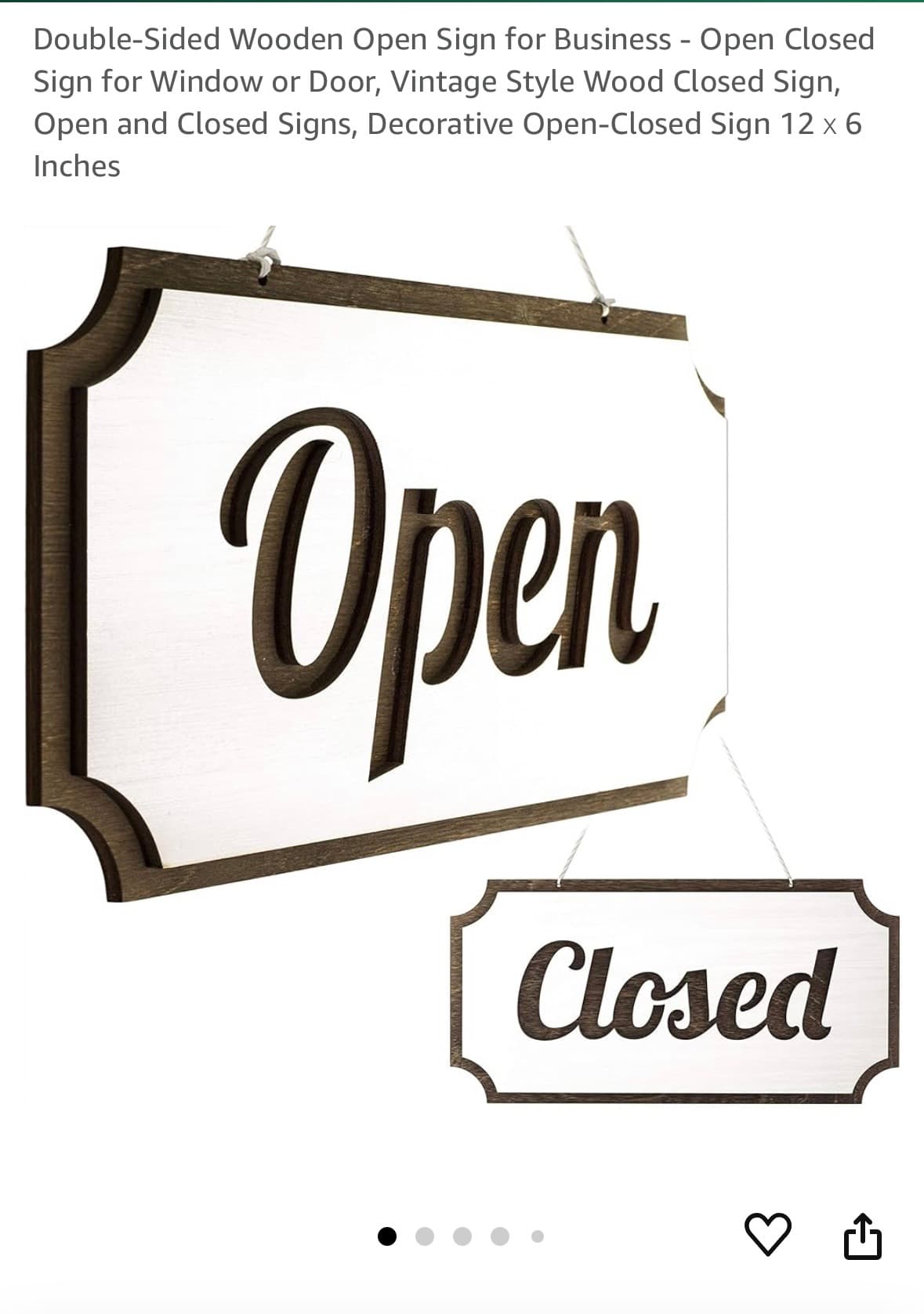 Open/closed door sign - 1