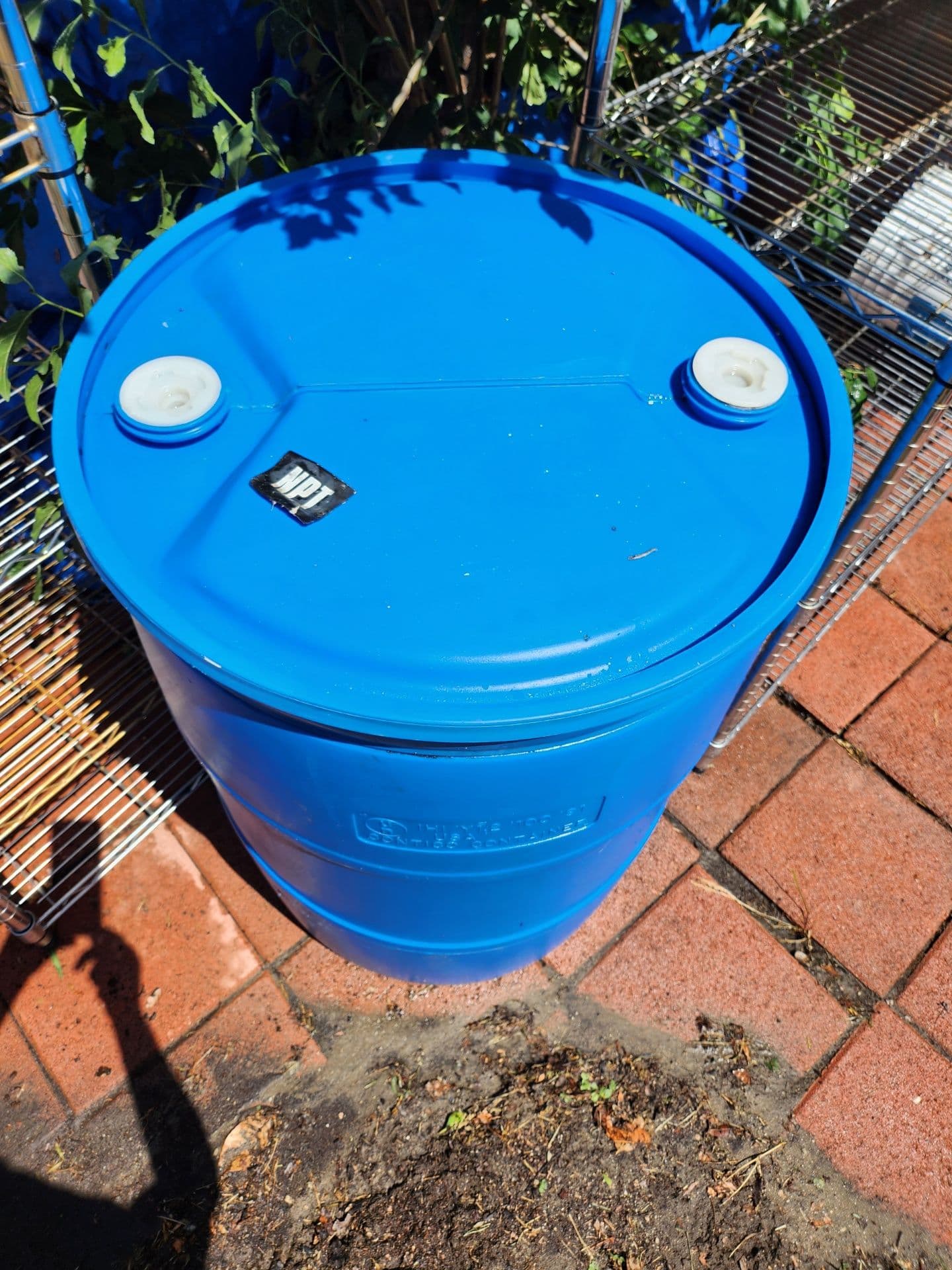 55겔런 드럼통 (물통) - 1