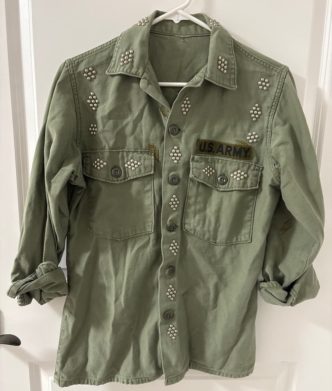 여성 빈티지 자켓겸 셔츠 - 1