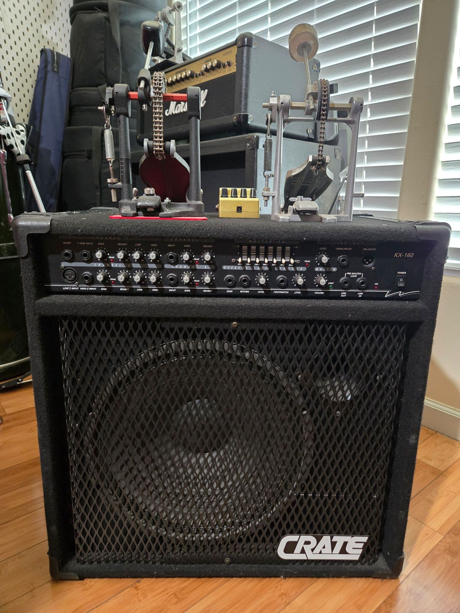 기타 올겐 베이스 같이쓰는 앰프팔아요 26"×26"×12 - 1