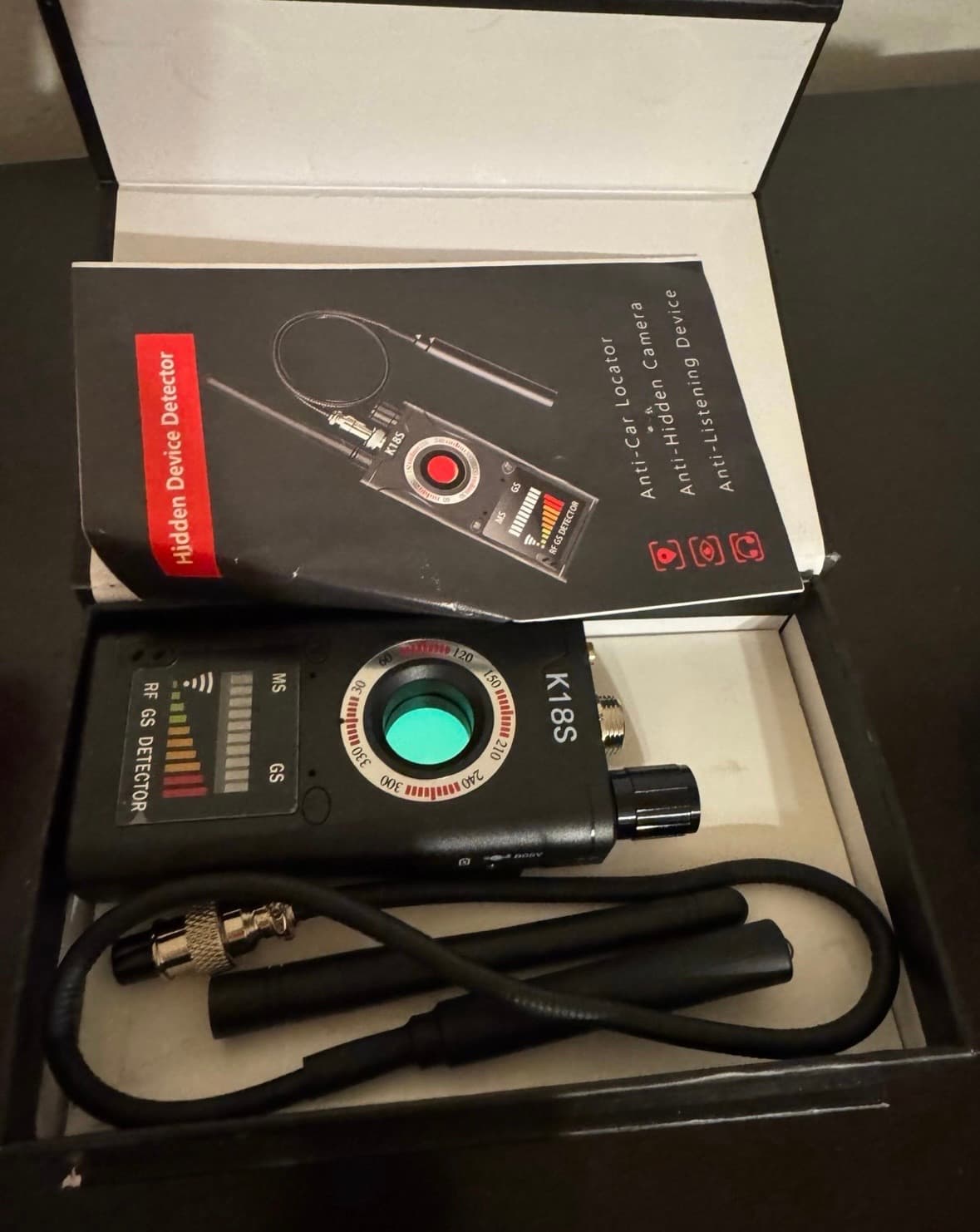 Hidden Camera Detectors, Anti Spy Camera Finder, GPS Tracker Detector, Hidden De - 1