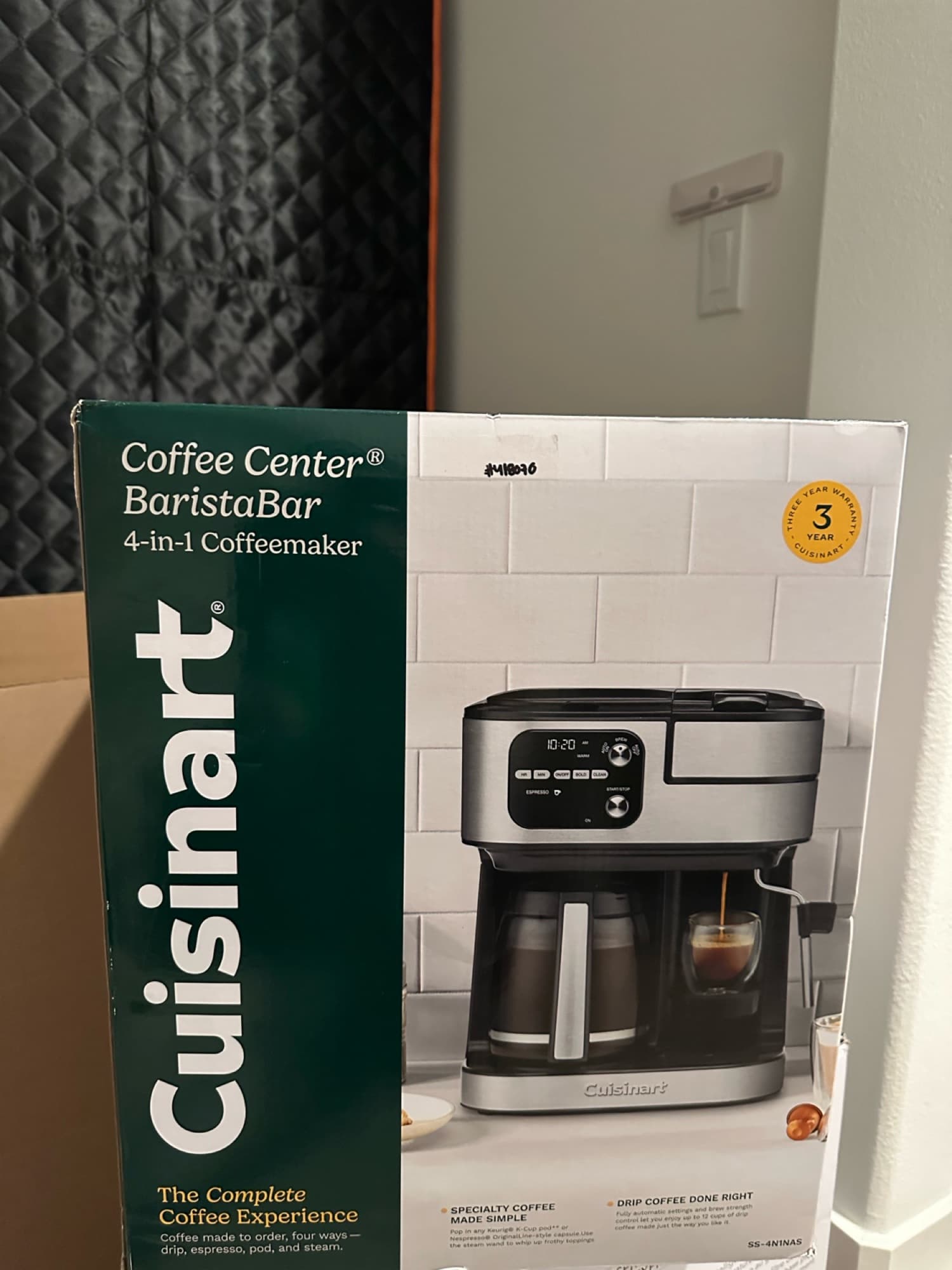 새상품 Cuisinart coffee maker 4 in 1 - 1
