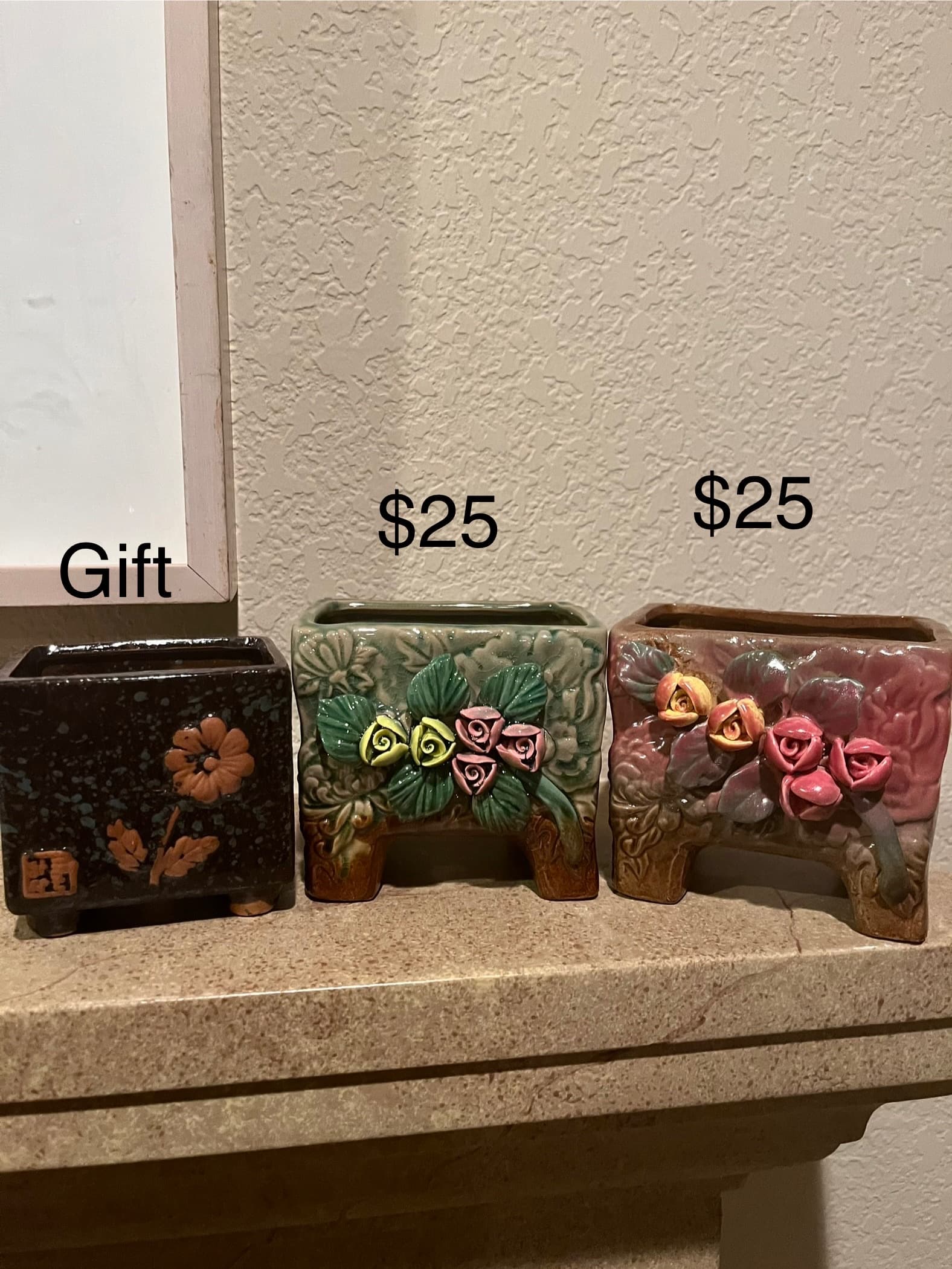 3종 다육이 화분 succulents planter pot - 1