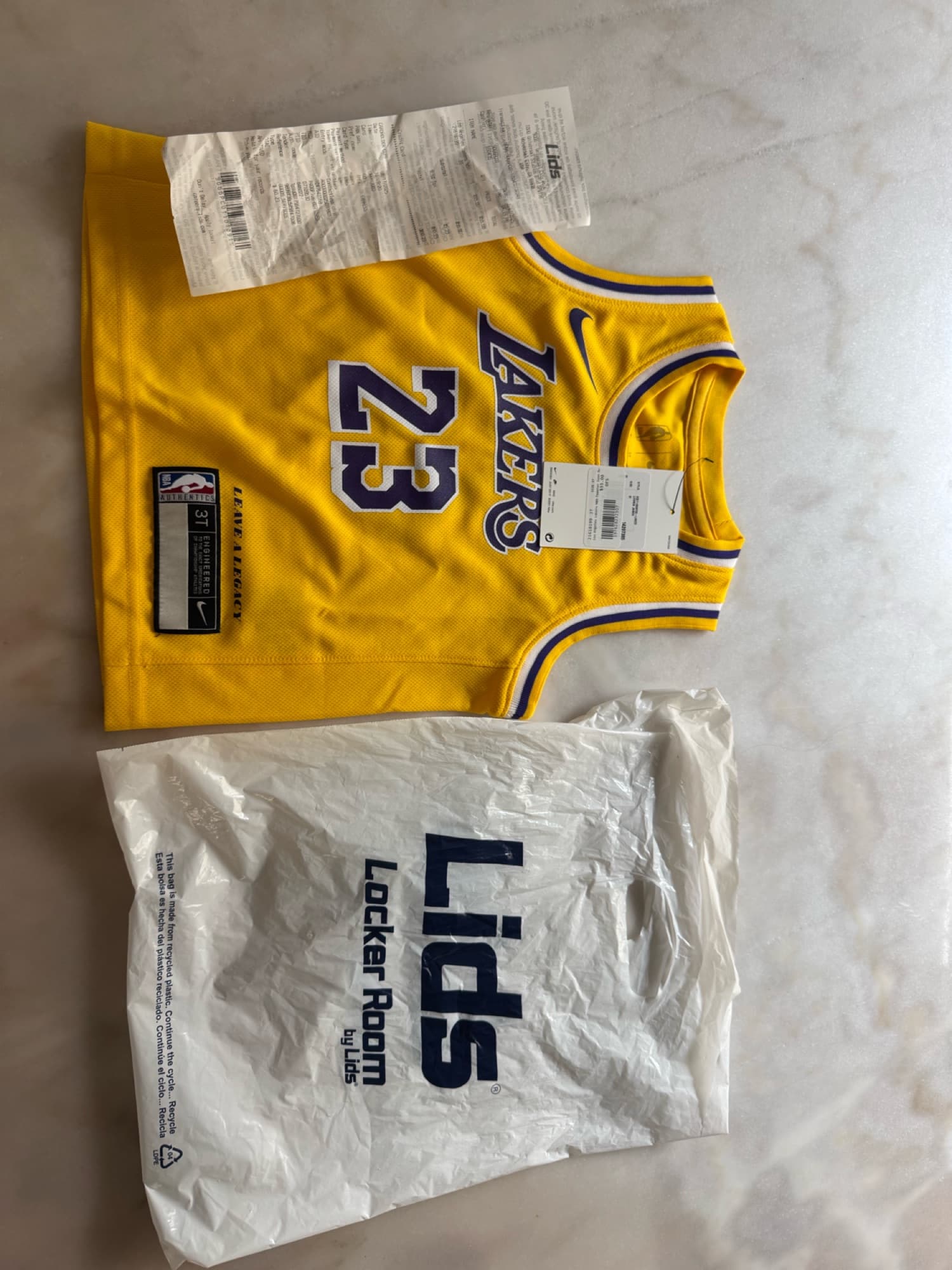 정품 레이커스 NBA 유니폼 - 1