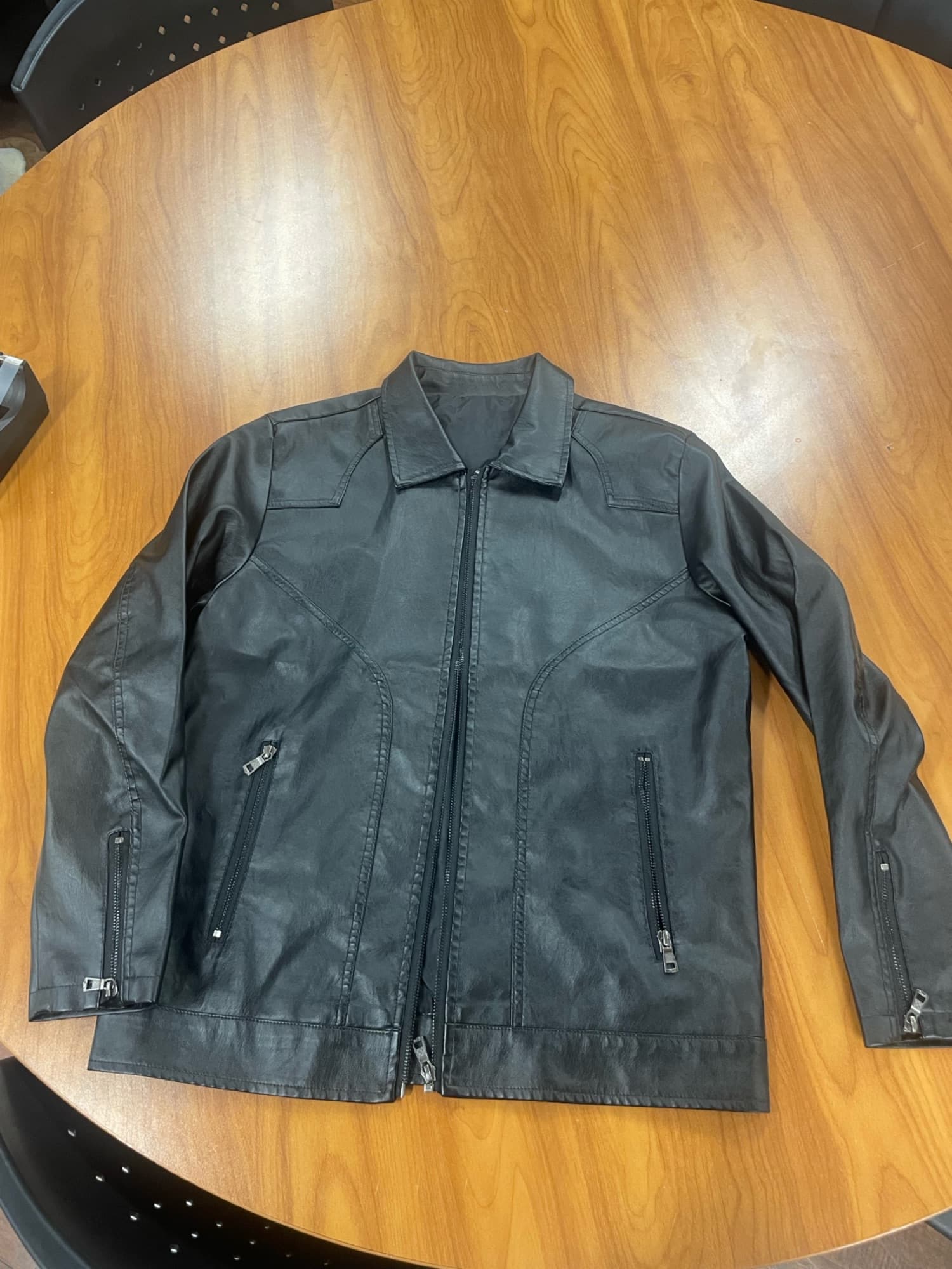 가죽자켓 M사이즈 - 1