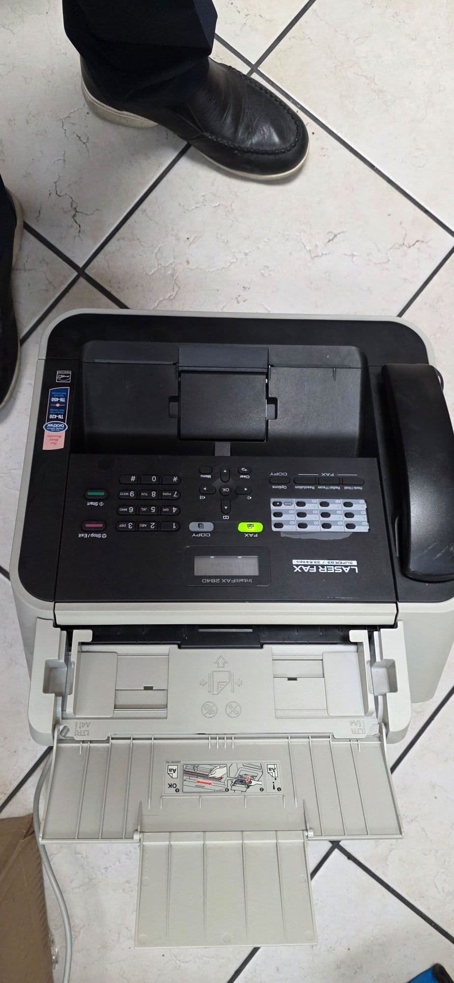 브라더 레저펙스 카피거의새것 토너 새번 쓰던거입니다 - 1