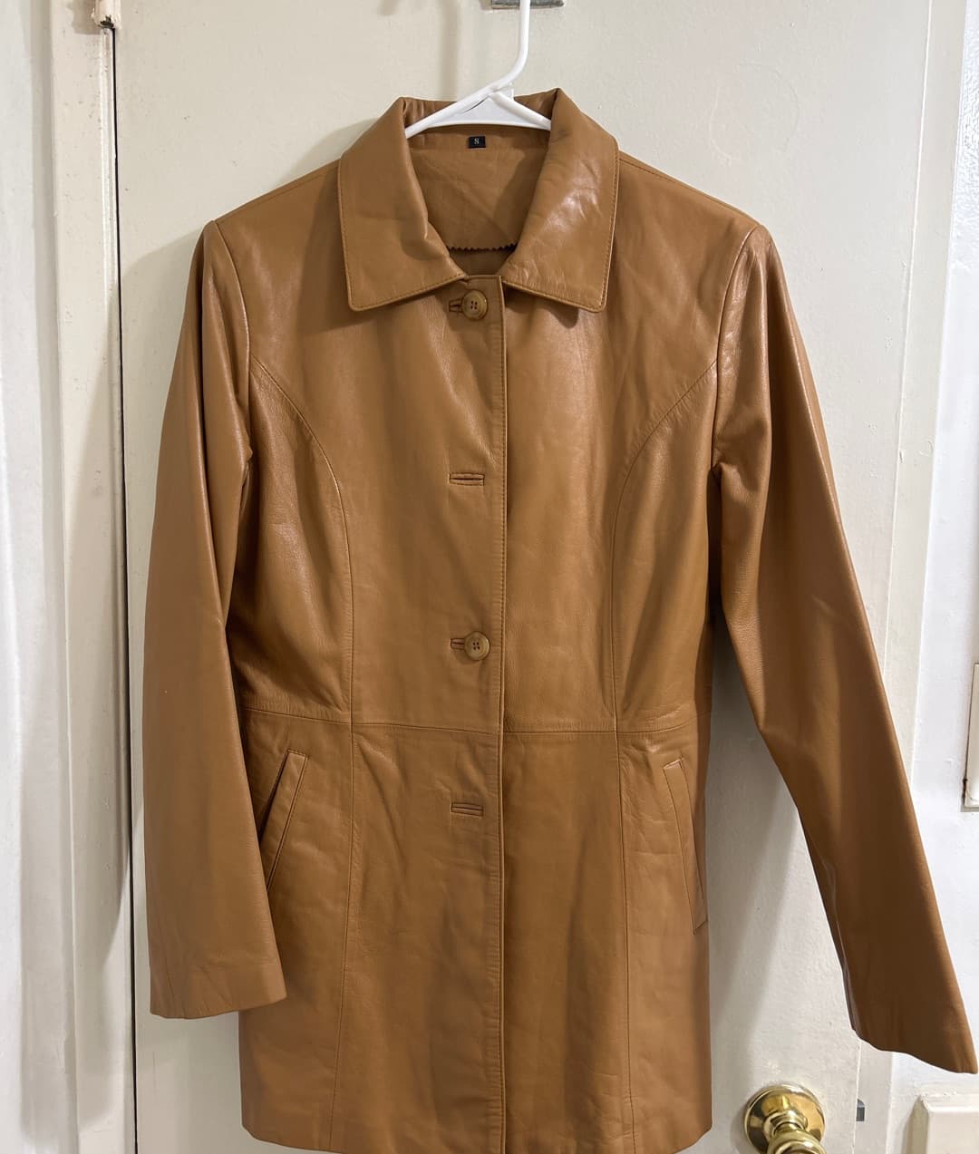 여성 가죽잠바 - 1