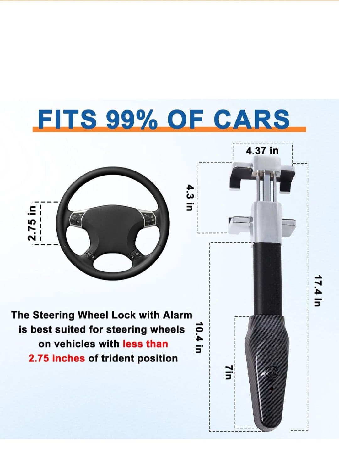 자동차 핸들장금장치 - 1
