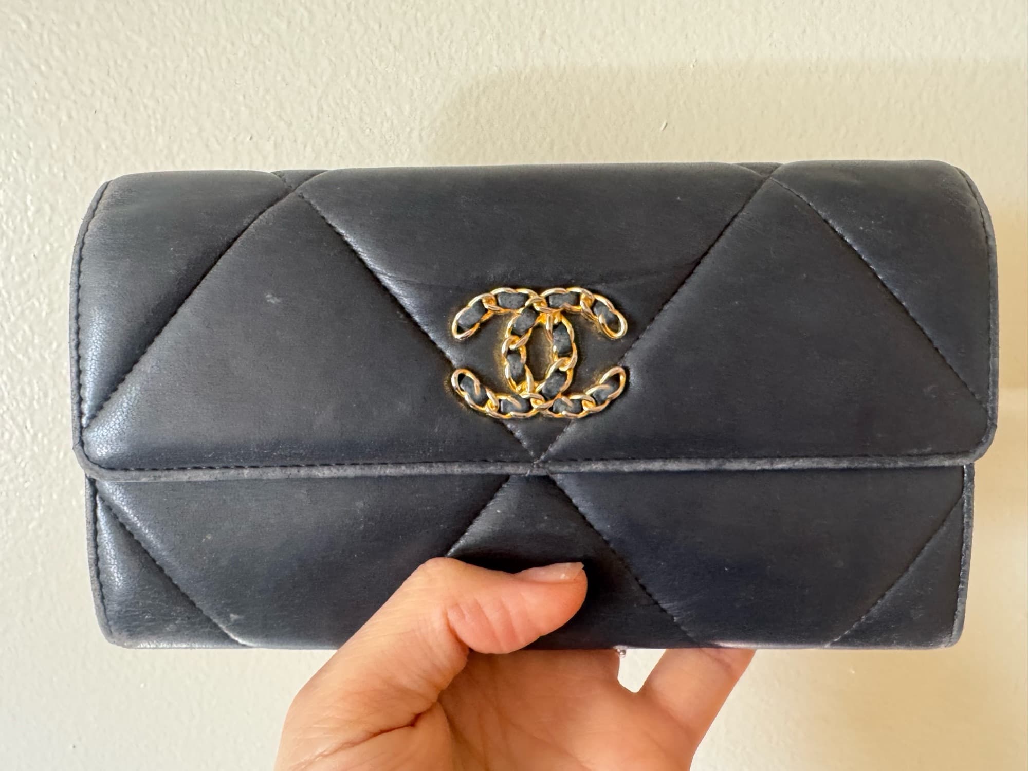 Chanel - lambskin 장지갑 - 1