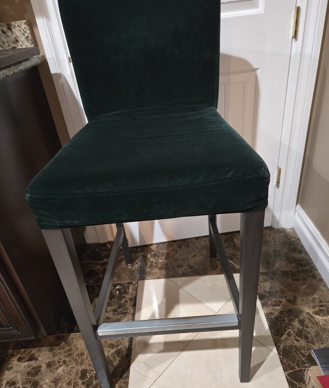 벨벳 하이체어 - 1