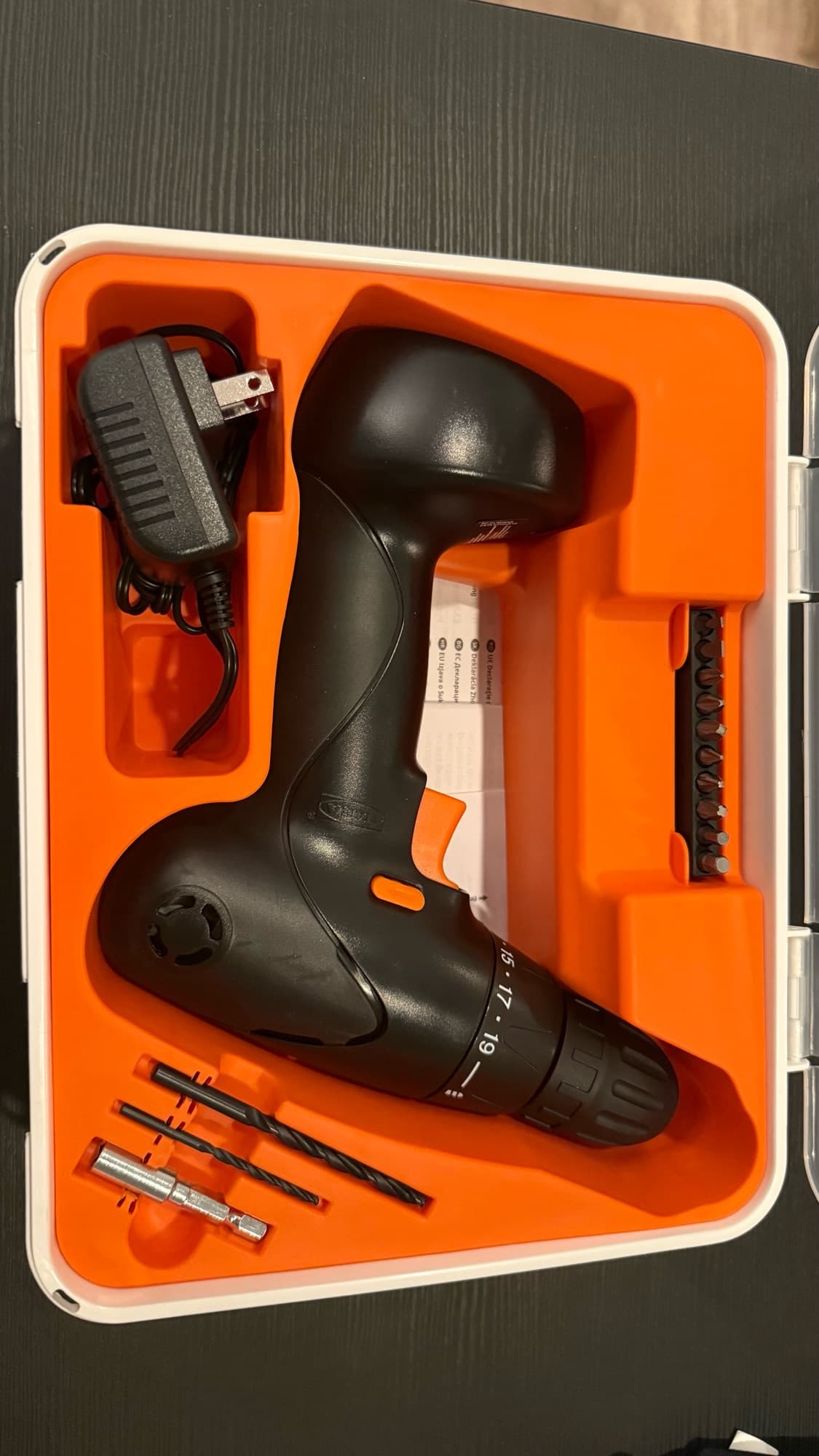 IKEA FIXA 전동 드라이버 세트 — 미사용 새제품 - 1