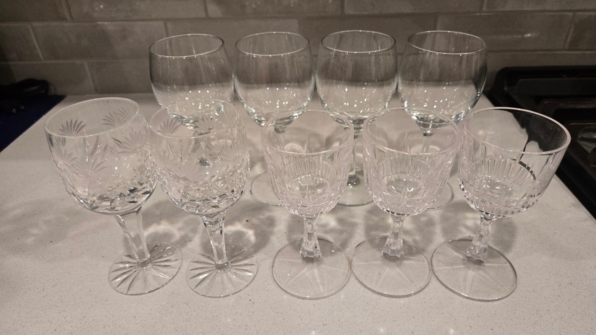 [무빙세일] 와인잔 9개 - 1