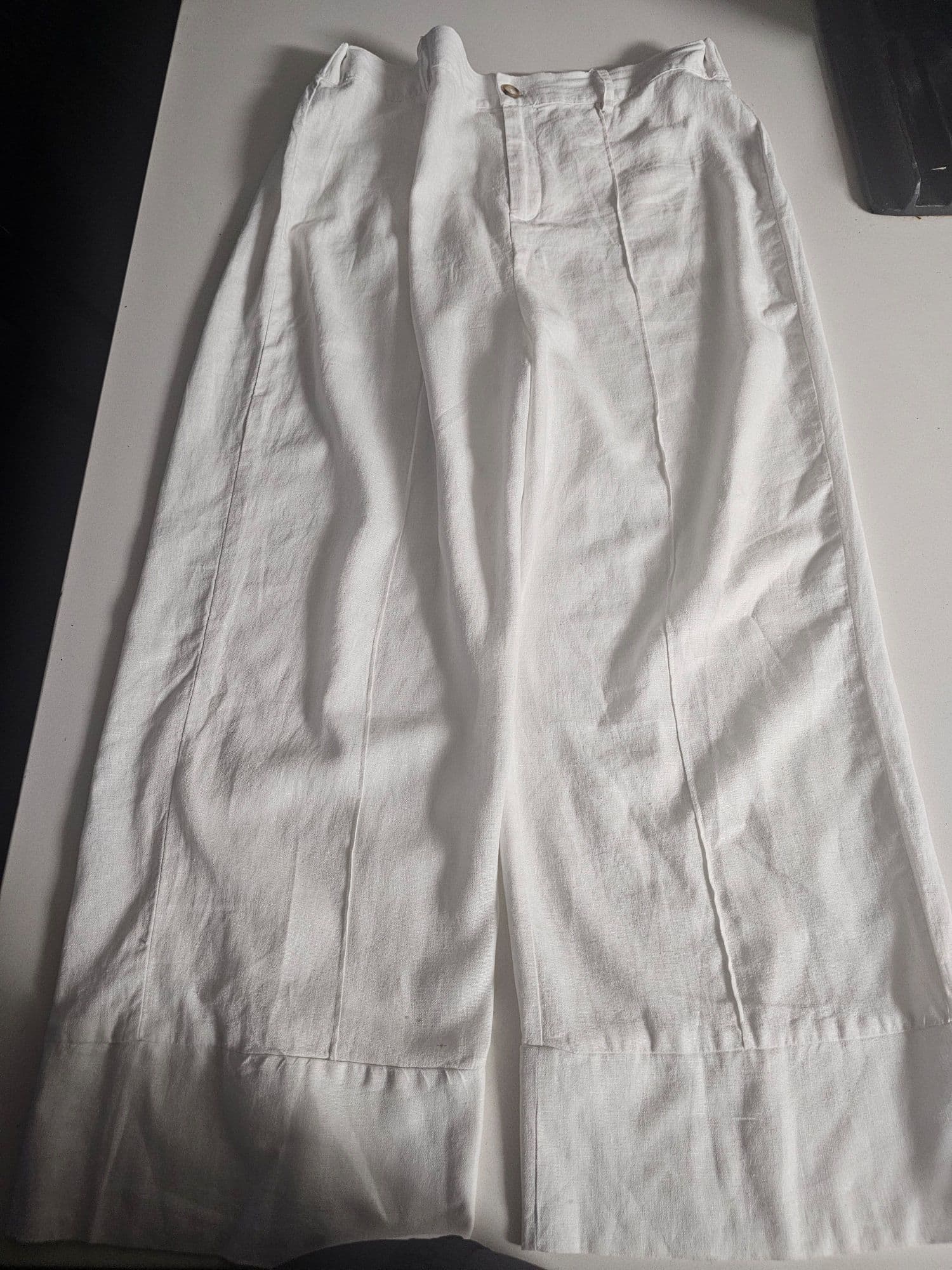 여성.린넨 바지 - 1