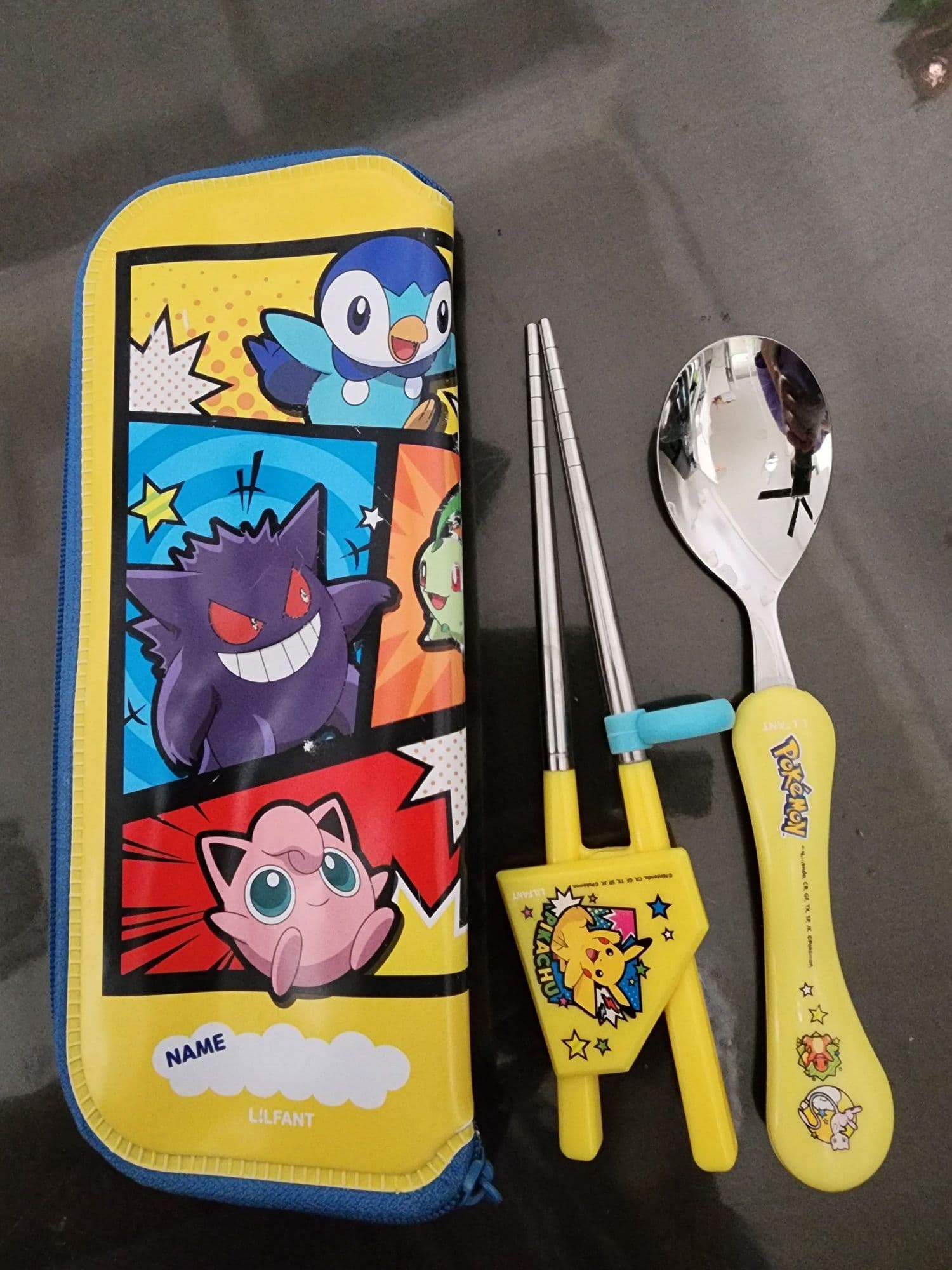 포캣먼 수저 젓가락 - 1