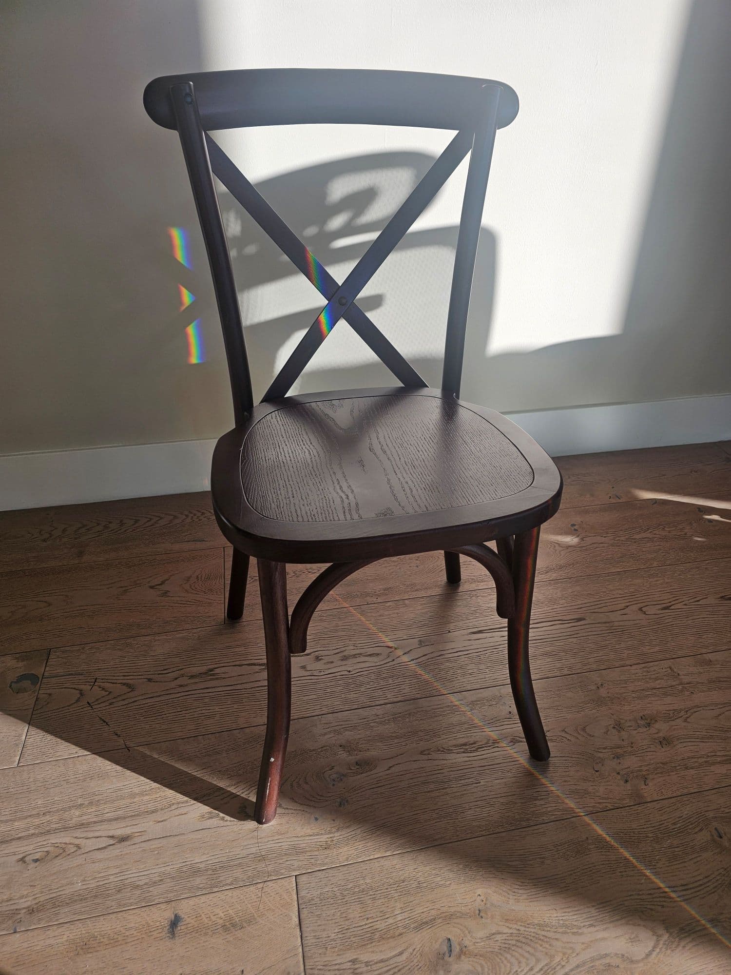 새것 브라운 식탁 의자 체어 - 1