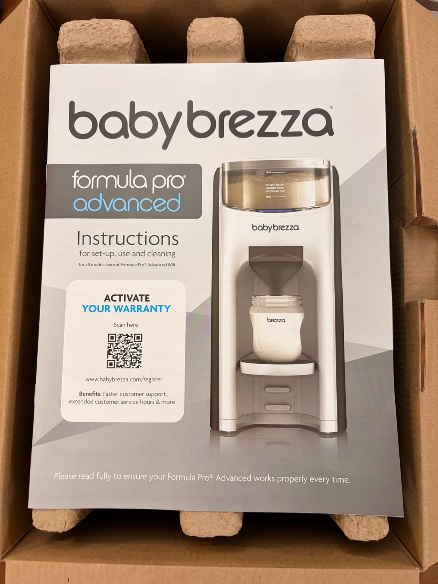 분유제조기 Baby brezza 베이비 브레짜(새 상품과 다름없음)pro advanced +교체 퍼널 2개 함께 드림 - 1