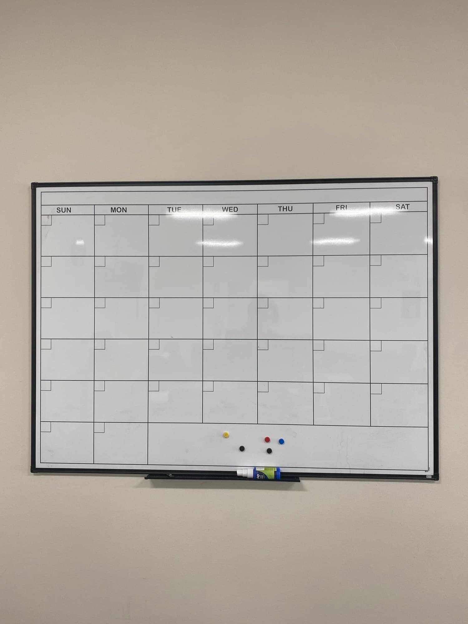 달력 화이트 보드(3개) - 1