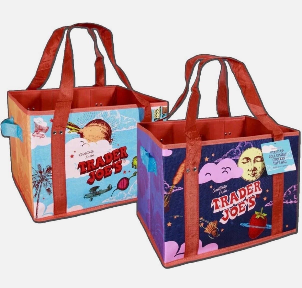 트레이더조 박스형 장바구니 - 1