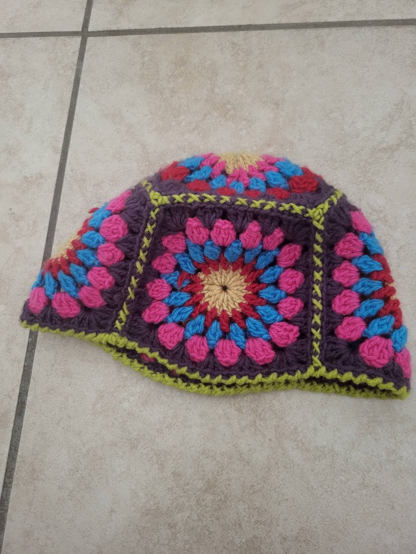 손뜨개 비니 - 1