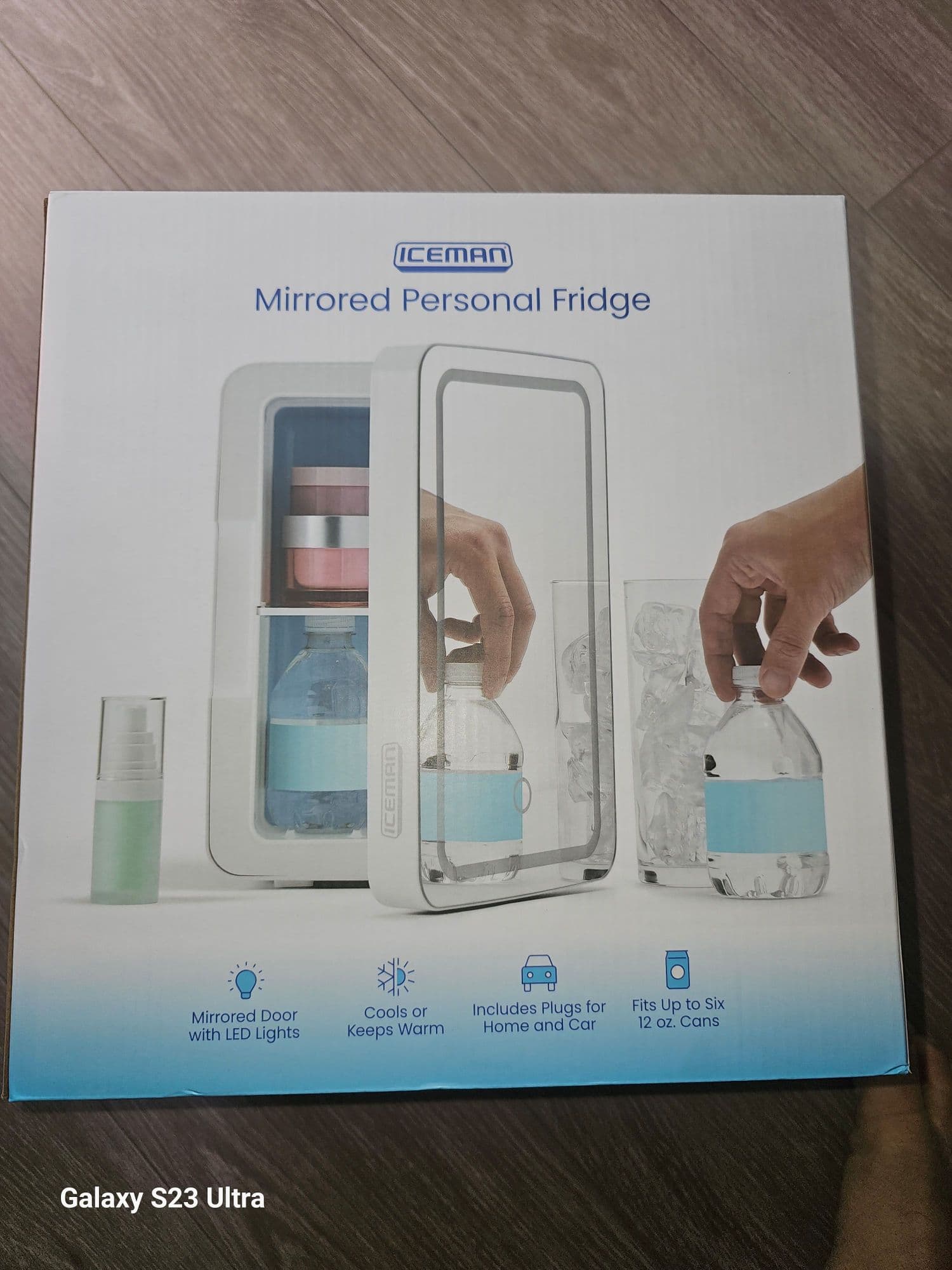 거울 달린 화장픔 미니 냉장고 personal fridge - 1