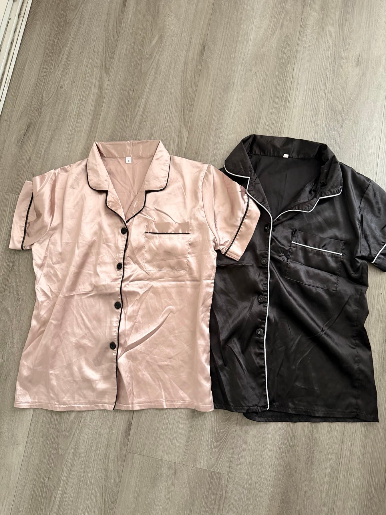 실키 잠옷 상의 - 1