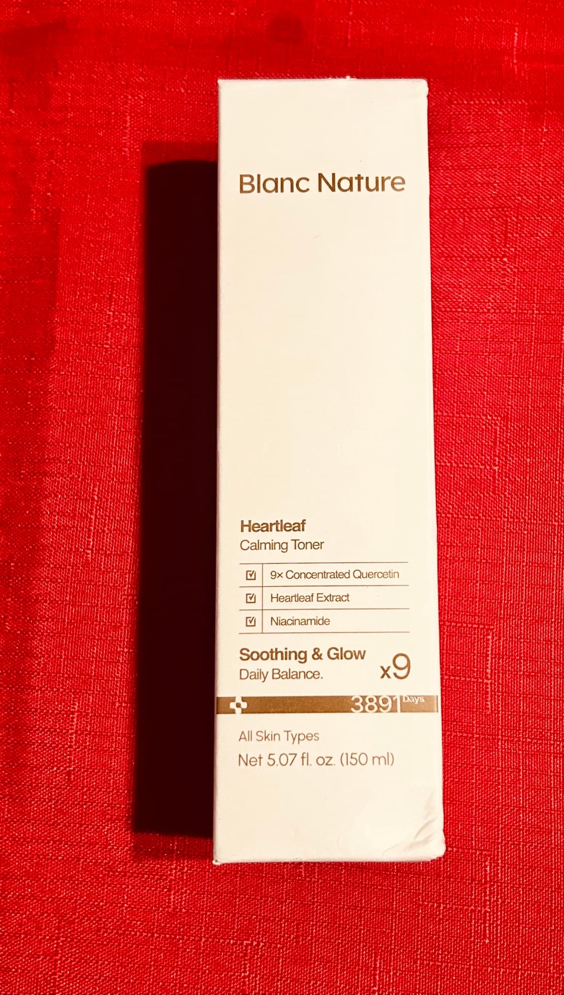 [미개봉] 블랑네이처 어성초 카밍 토너 150ml - 1