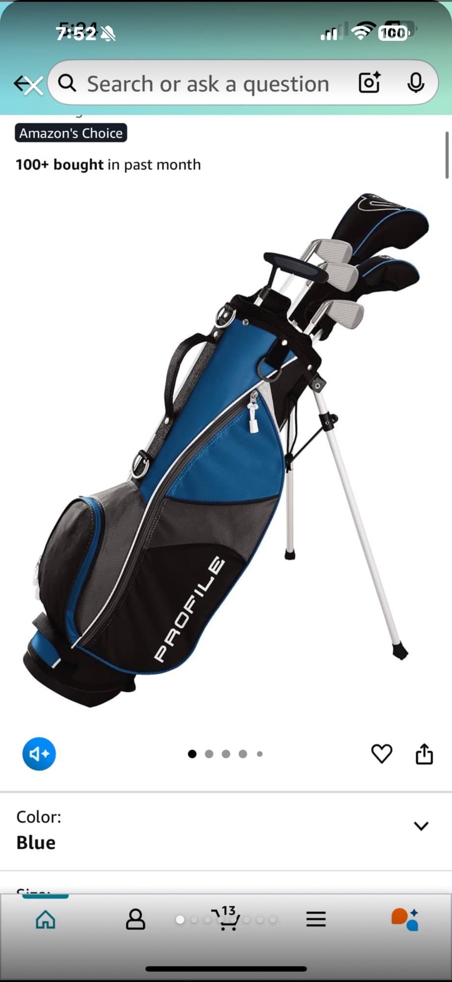 Kids 골프채 5 번사용 - 1