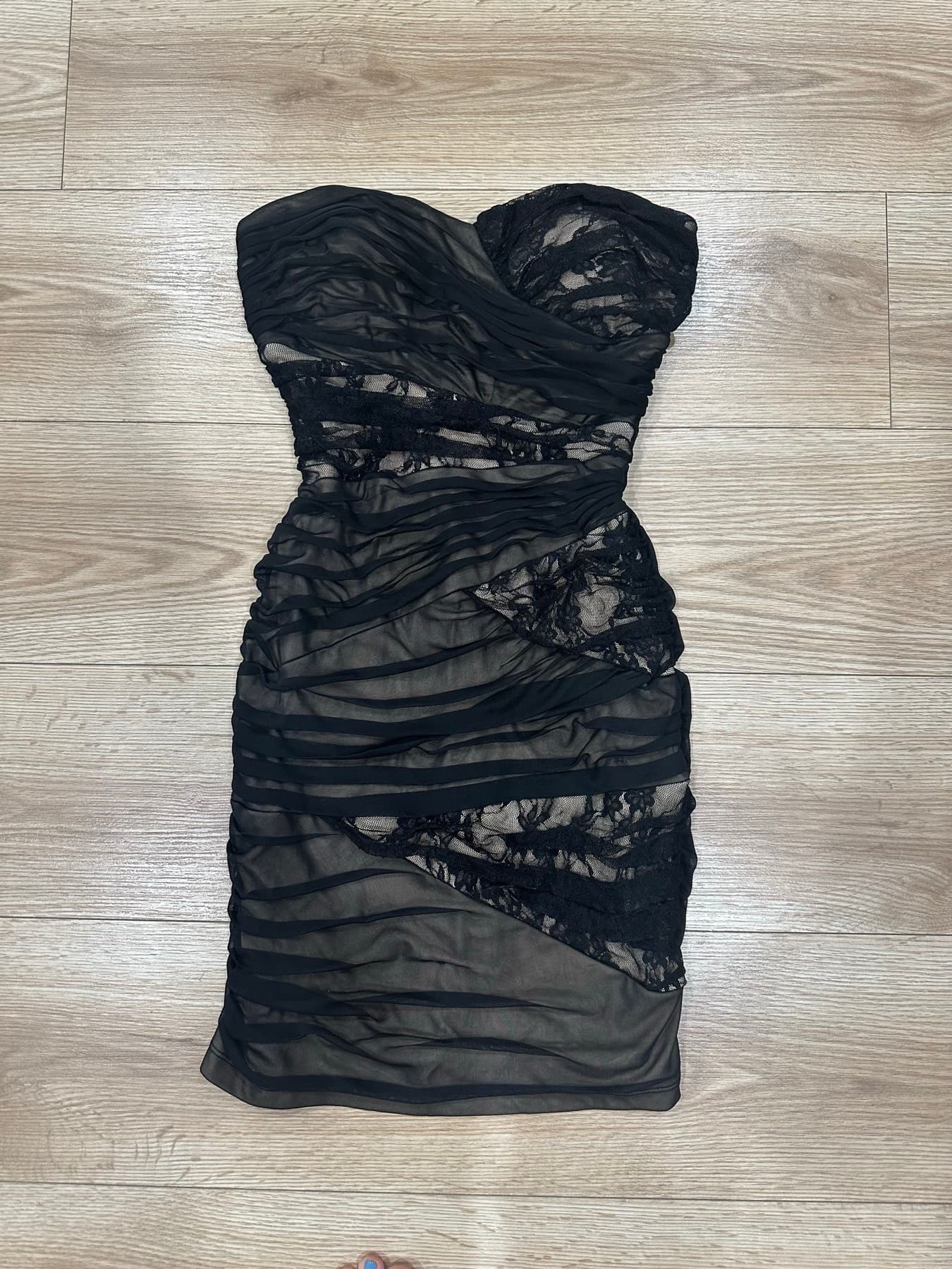 레이스 튜브 드레스 - 1