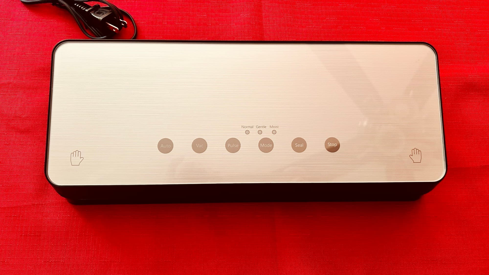 진공 포장기 + 전용 비닐(8x12) 넉넉히 남은 세트 - 1