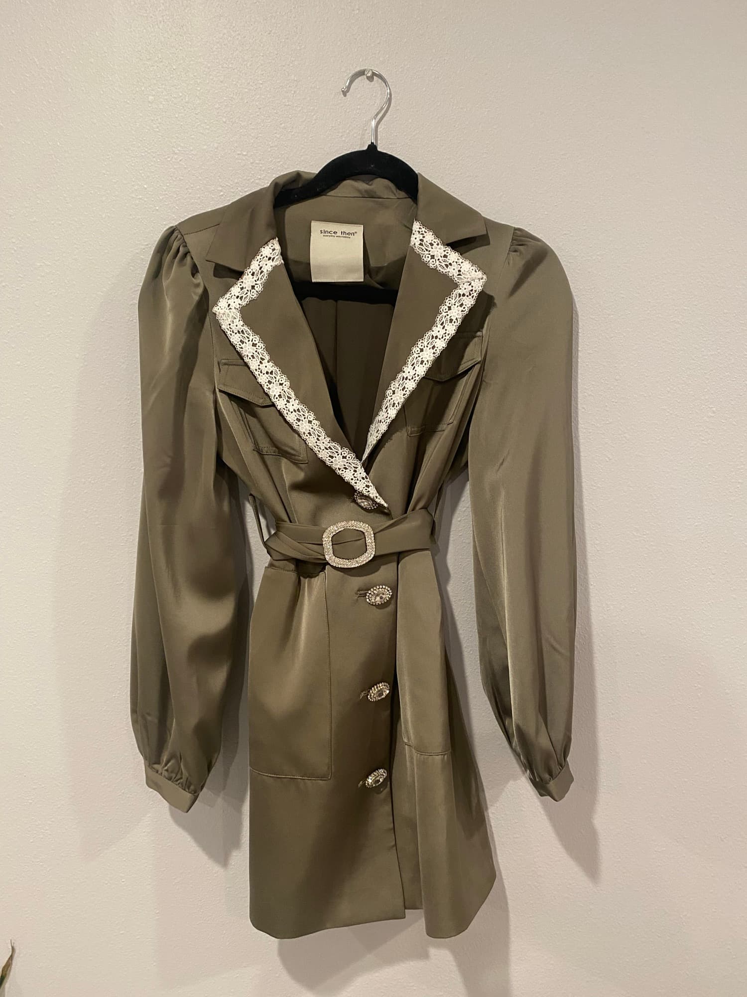 카키 드레스(sincethen) - 1