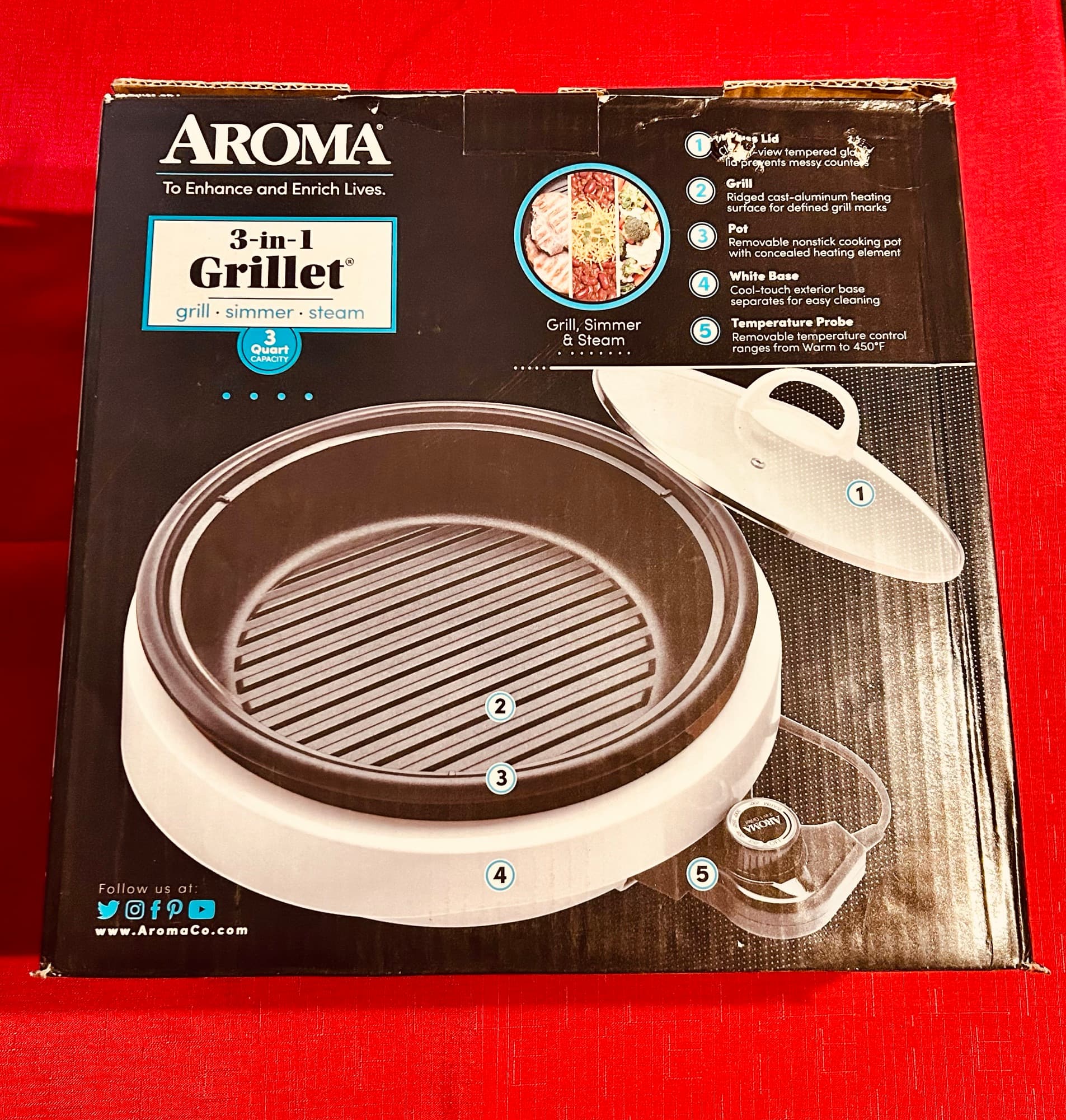 아로마 3-in-1 그릴렛 - 1