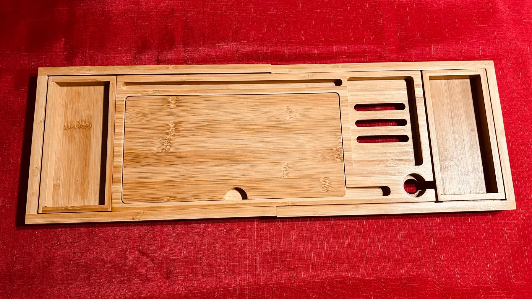 대나무 욕조 트레이 - 1