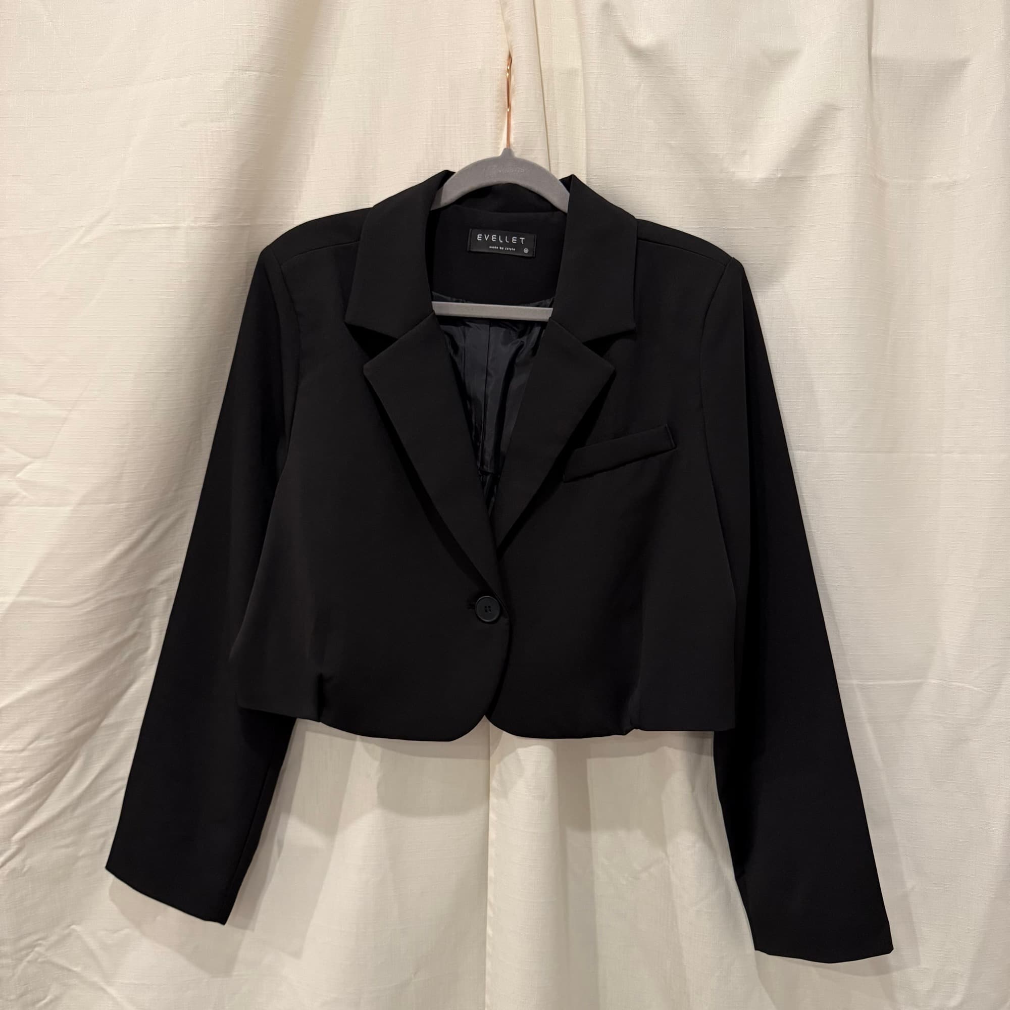 오버사이즈 크롭 자켓 - 1