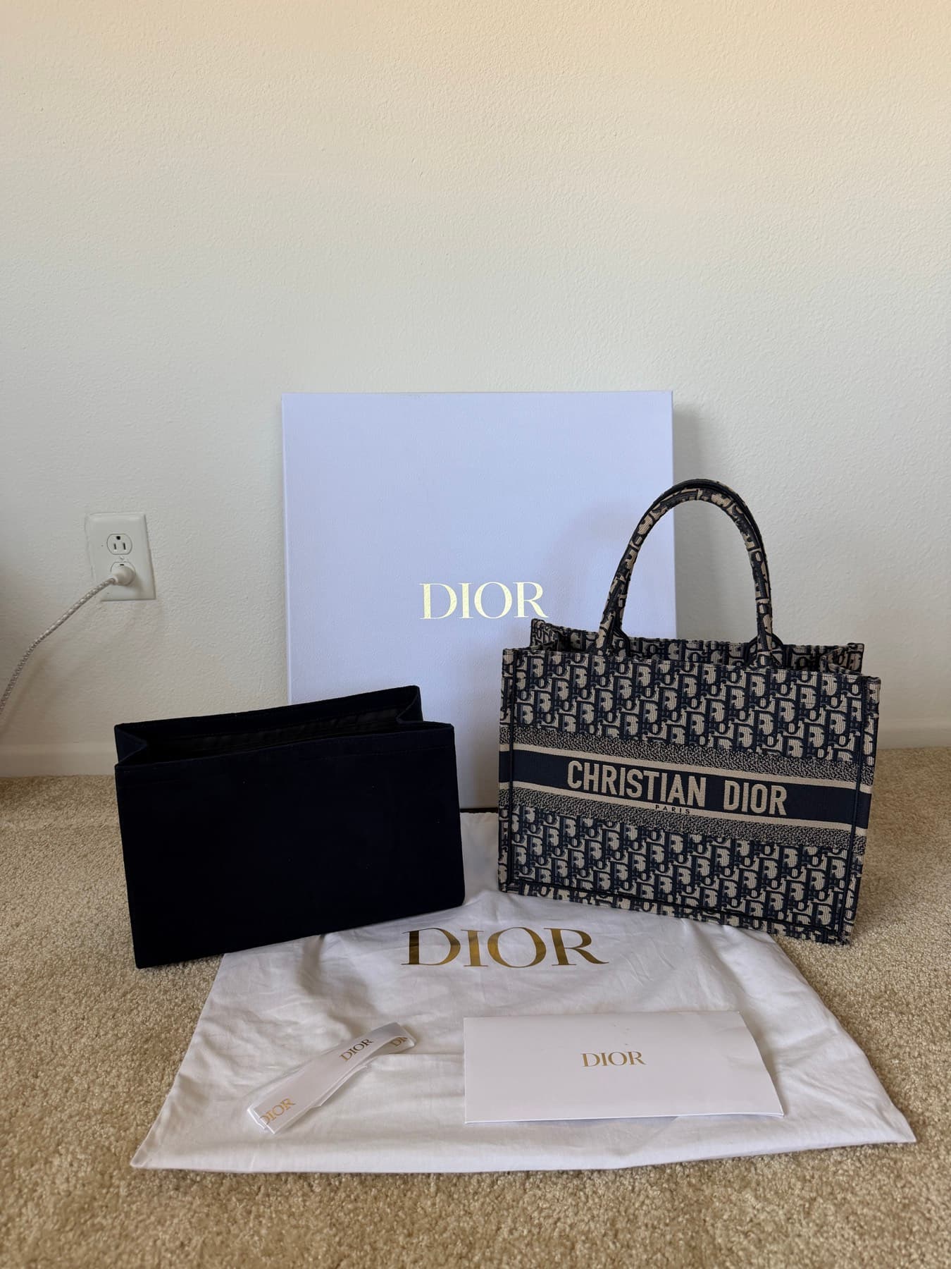 DIOR OBLIQUE BOOK TOTE 디올 북토트 가방 - 1