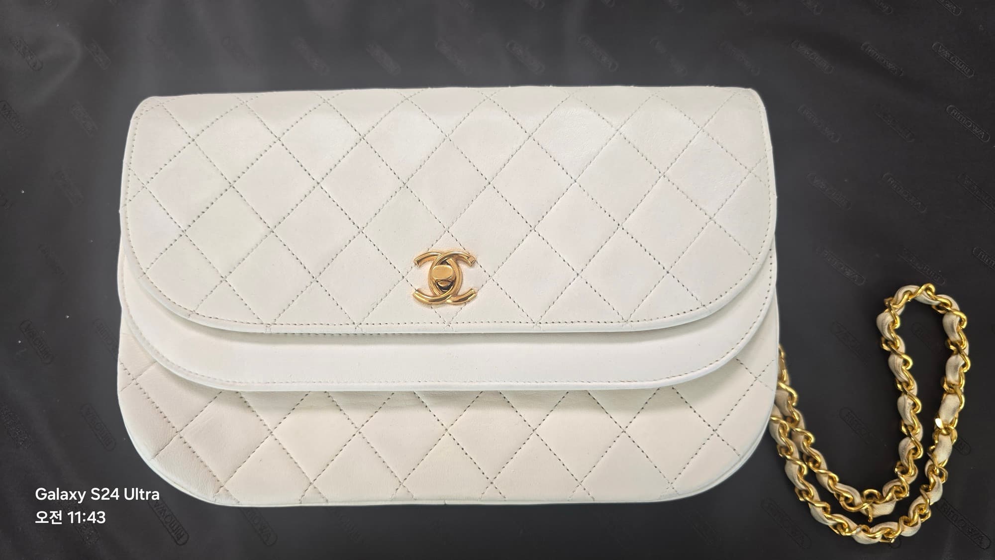 샤넬 시리즈 0 w 플랩 숄더백 - 1