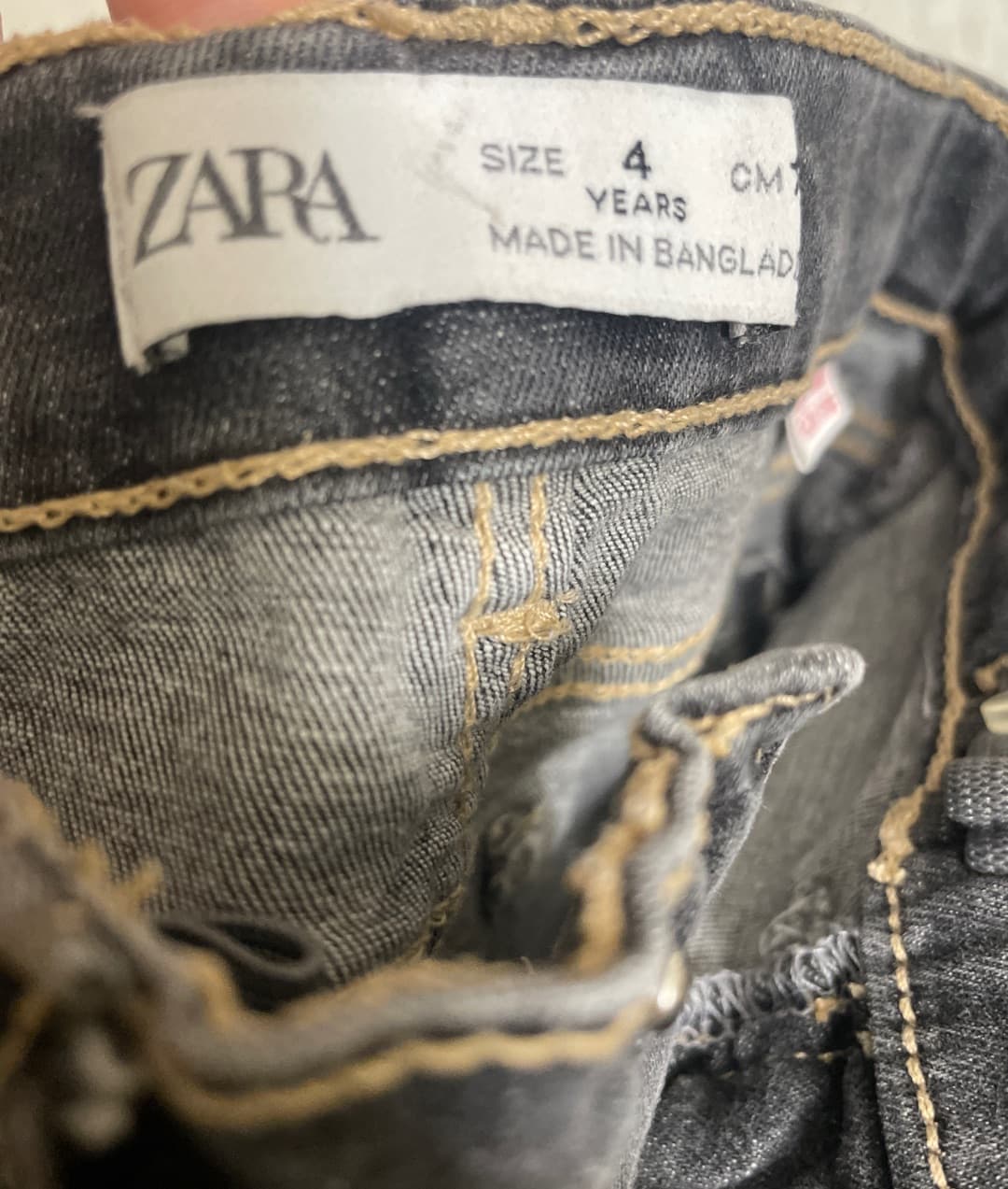 Zara 4T 여아 바지 - 1