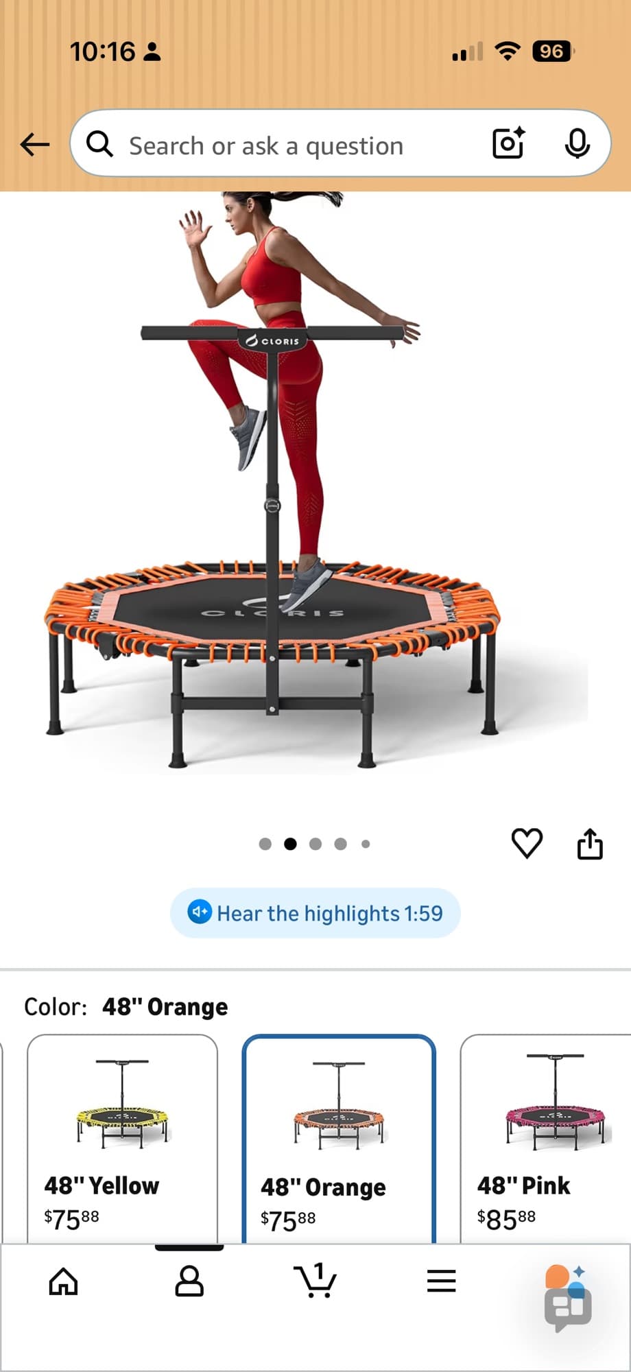 Cloris 트램폴린 - 1