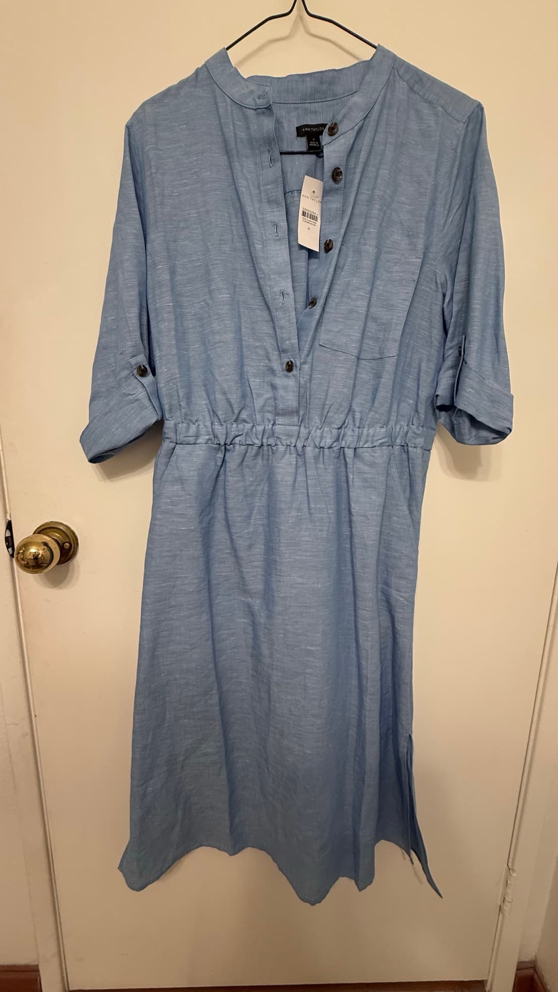 Ann Taylor linen one piece dress - 1