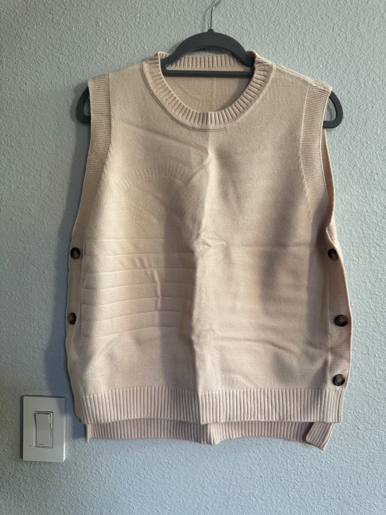 베이지 조끼( L) - 1