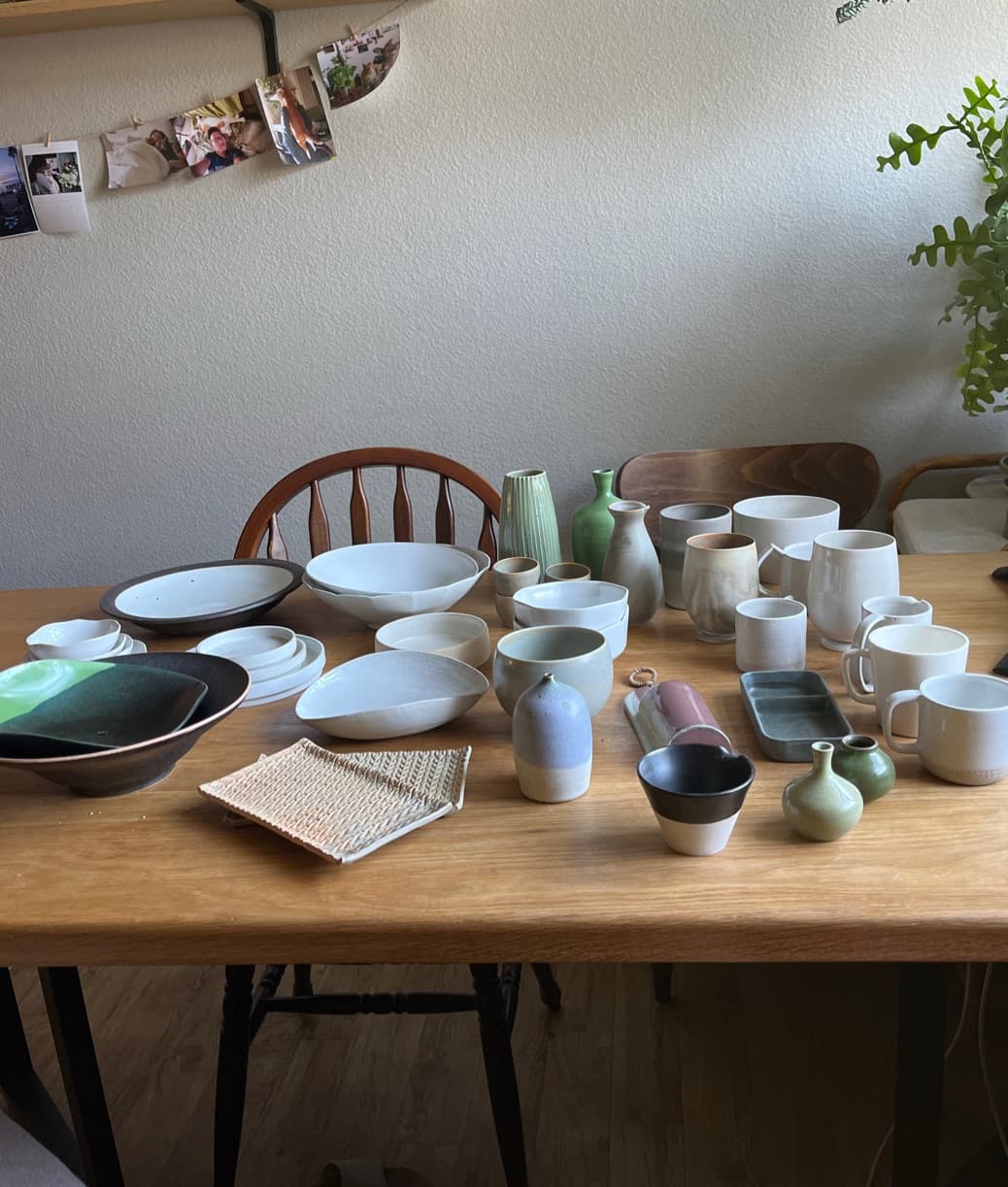 핸드메이드 도자기 (총 40pc 이상)일괄 - 1