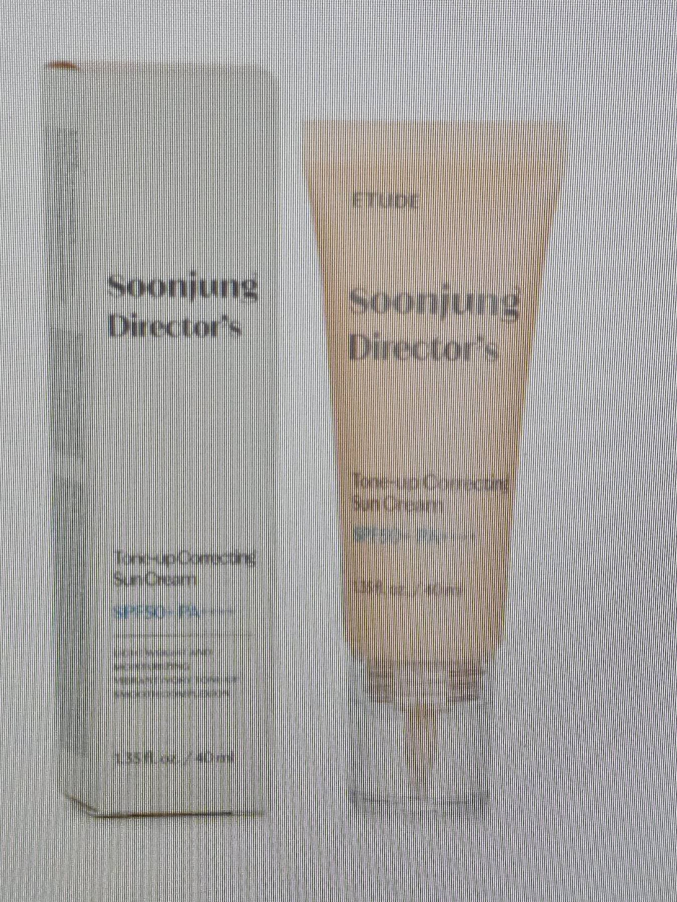 Soon jung Director's Tone-up Correcting Sun Cream - 1