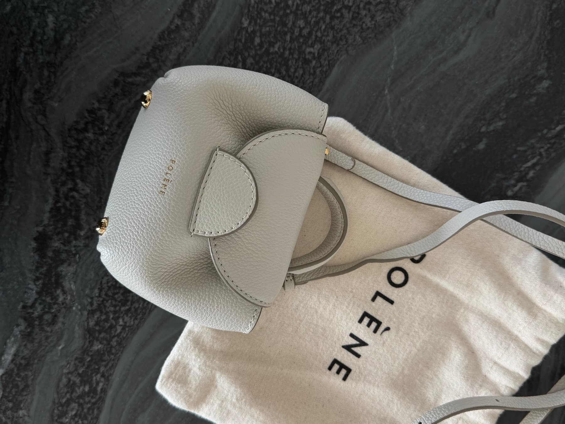 Polene 리얼 가죽 미니 가방 (새것) - 1