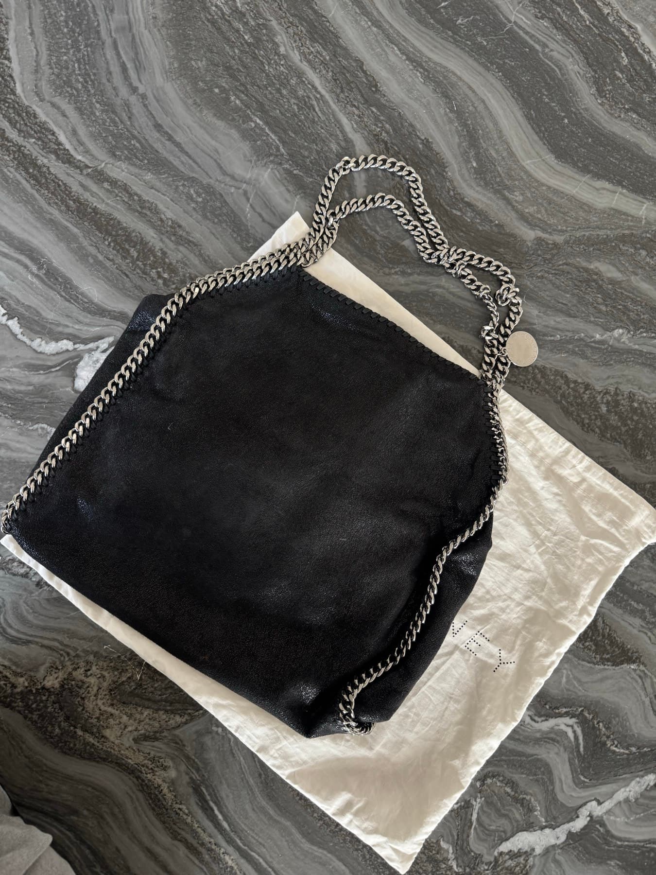 Stella mccartney 스텔라 맥카드니 falabella bag 블랙 - 1
