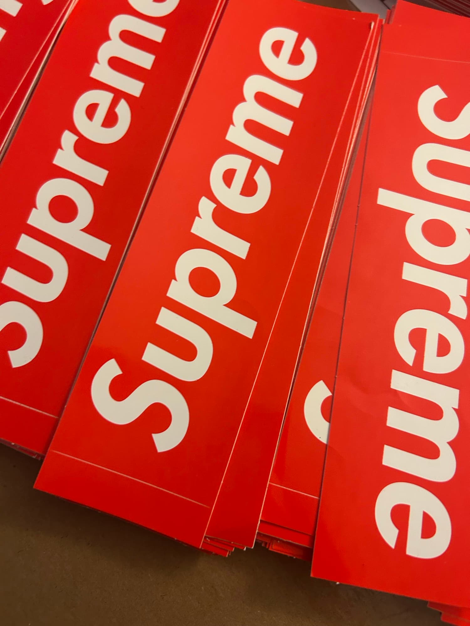 슈프림 박스로고 스티커 30장 - 1