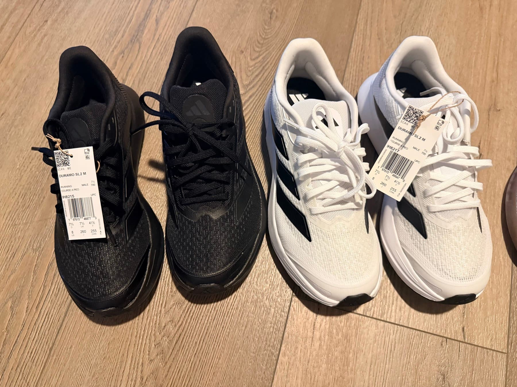 남자 아디다스 운동화 새거(8 사이즈) - 1