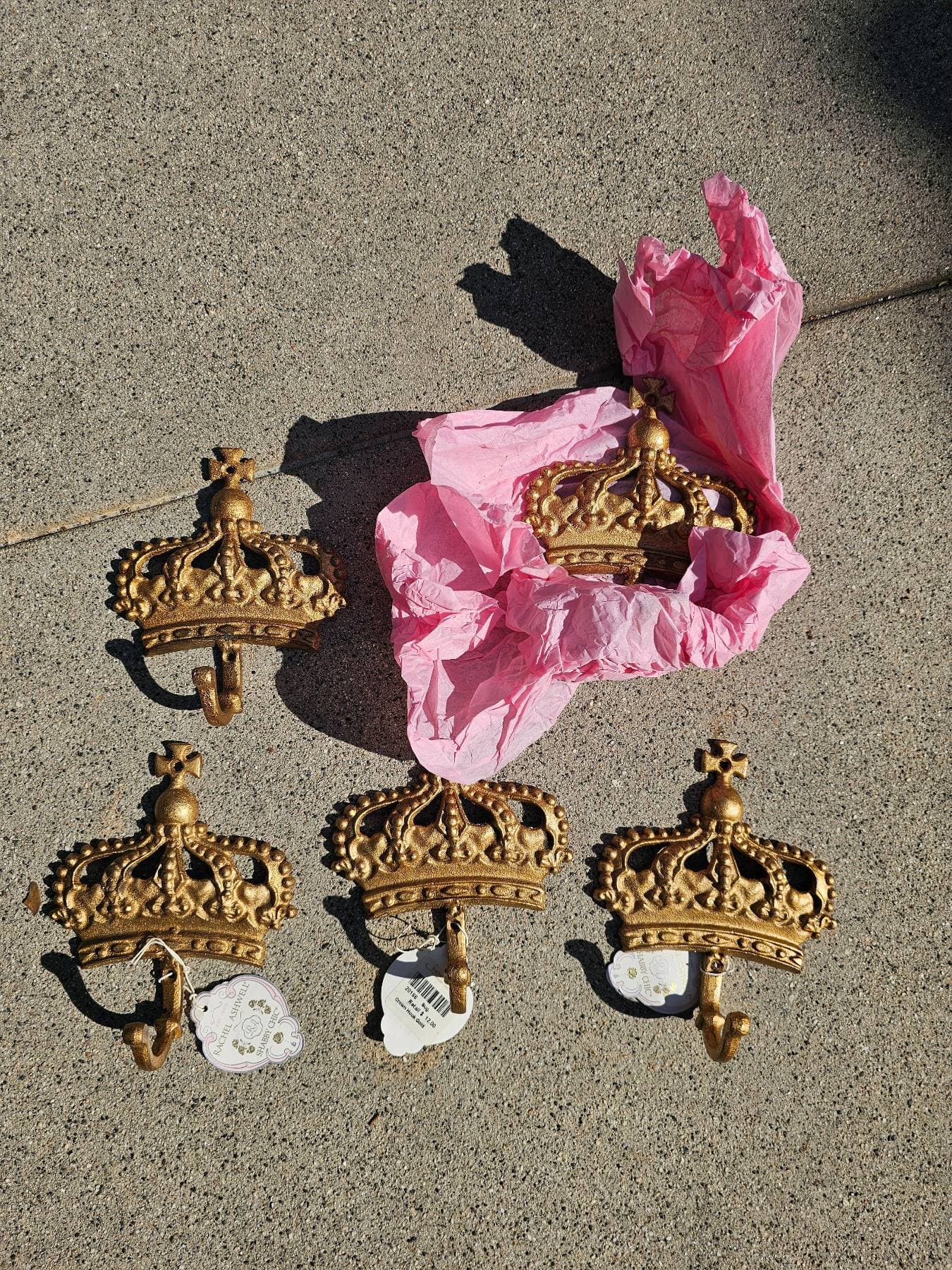 왕관 고리 세트 6개 - 1