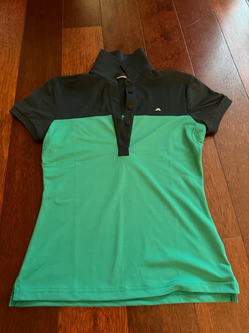 J lindeberg 반팔. 여성 xs