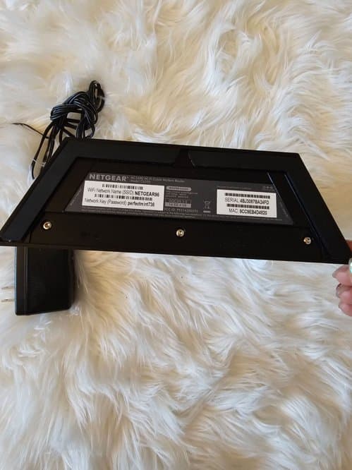 Netgear C6250-AC1600 wifi cable router combo