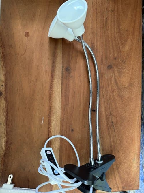 LED 라이트 (실내 화분에 쓰던 것)