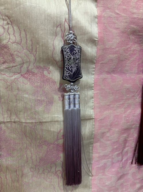 질경이 한복 노리개 (5번)